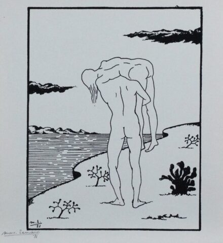 Marc Eemans (1907-1998) : La Lune En Rodage 2 1976