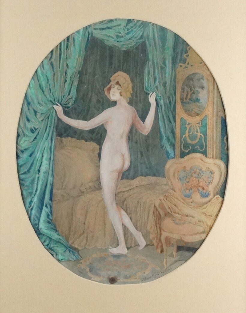 Szánthó Mária (1897-1998) : Női akt 1925