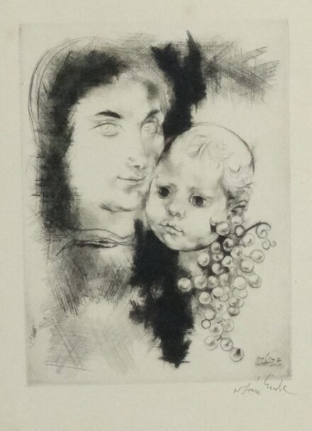 Szász Endre (1926 - 2003) : Anya germekével