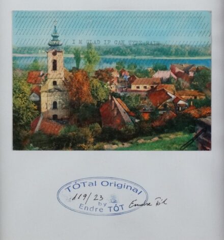 Tót Endre(1937-) : Szentendre esőben