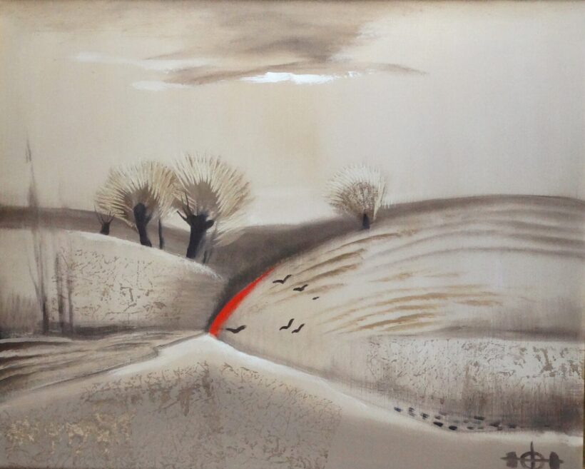 Tóth László (1926-2009) : Néma dombok