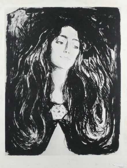 Edvard Munch (1863-1944): The Brooch Eva Mudocci