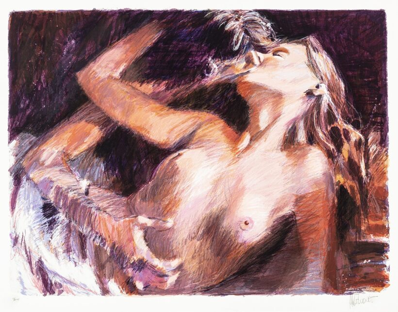 Aldo Luongo: Lovers in Red and Purple