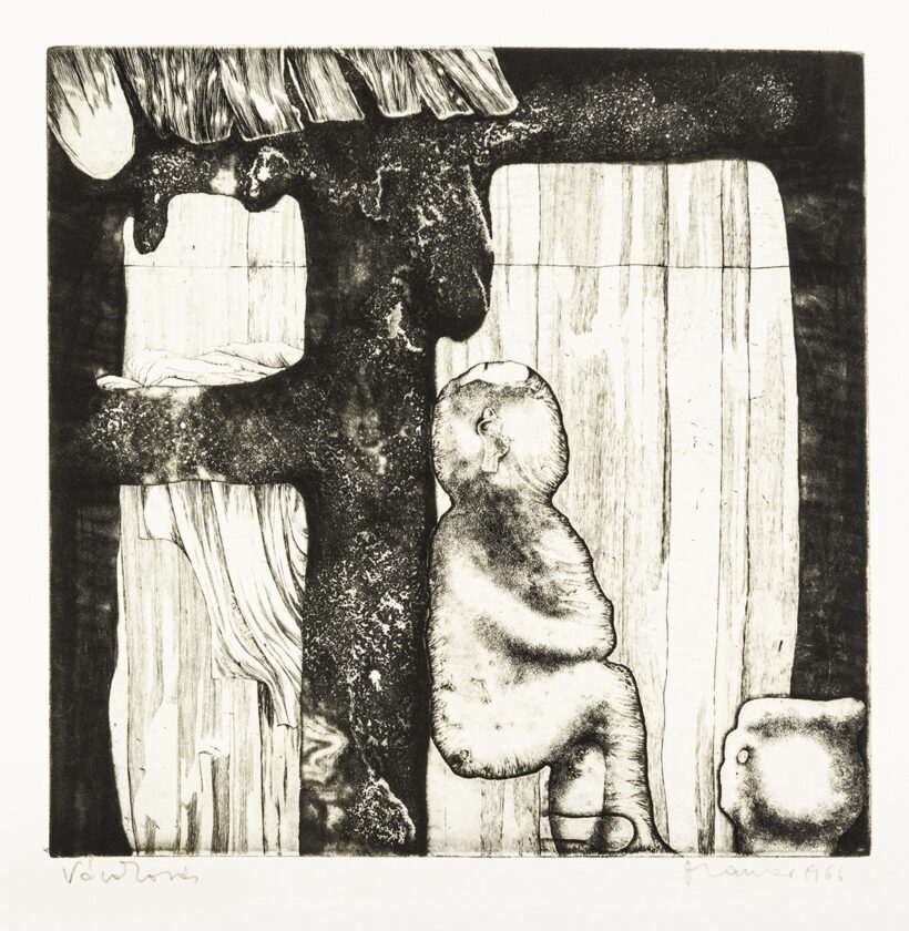 Maurer Dóra: Várakozás, 1966