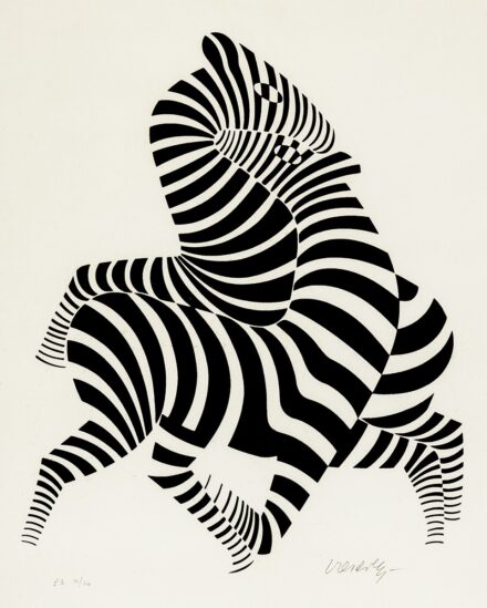 Victor Vasarely: Zebrák
