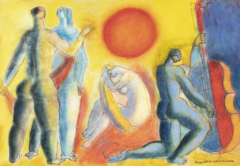 Angyalföldi Szabó Zoltán: 'Az izzó nap alatt', 2008