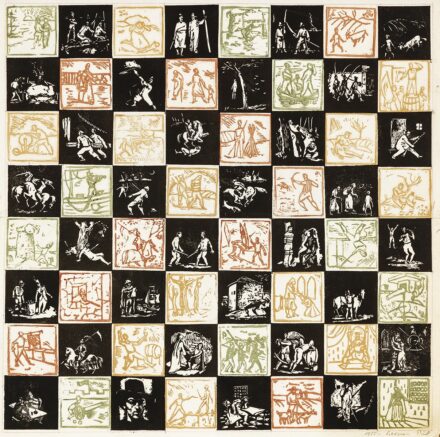 Gerzson Pál: Sakktábla, 1955