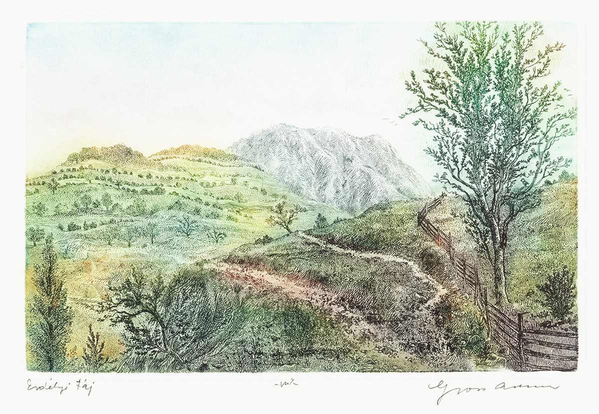 Gross Arnold: Erdélyi táj