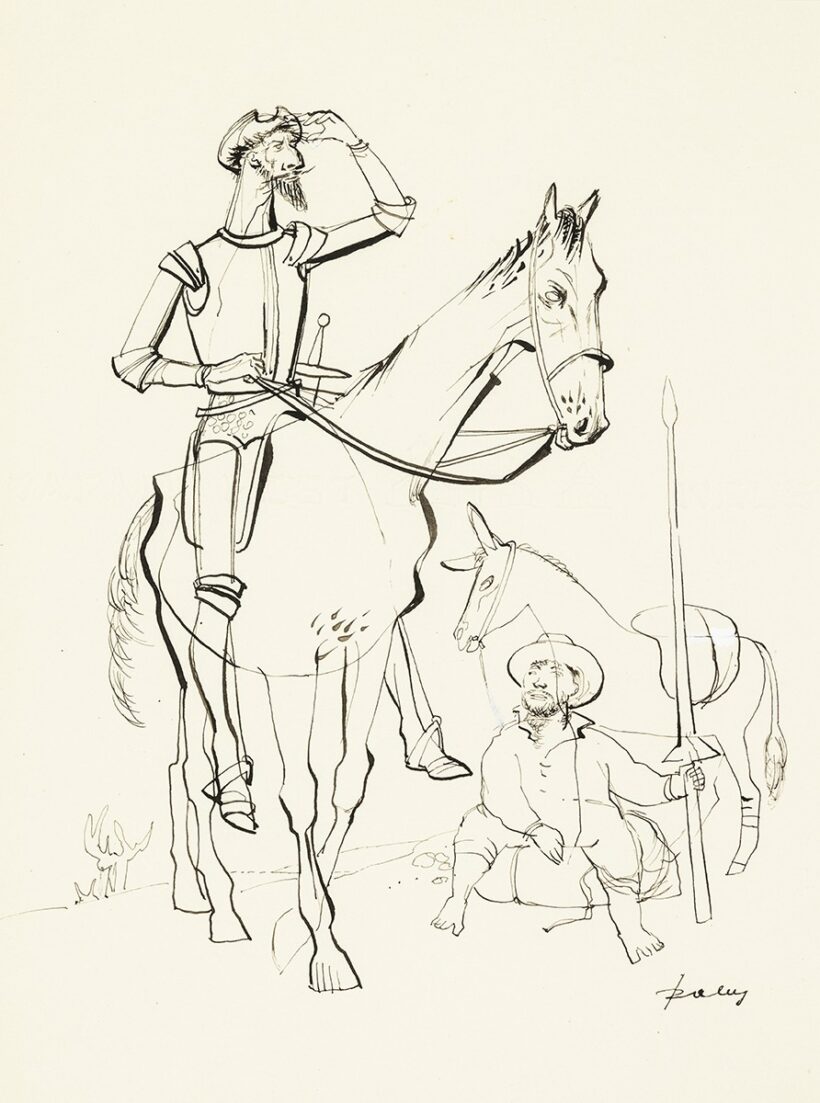 Szalay Lajos: Don Quijote és Sancho Panza