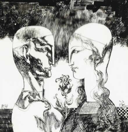 Szász Endre: Szerelmespár, 1978