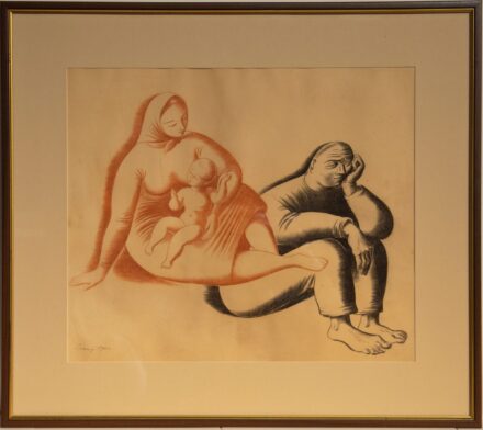 Csemiczky Tihamér: Család, 1940