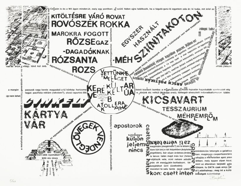 Bujdosó Alpár: Kitöltésre váró rovat... (Képvers)