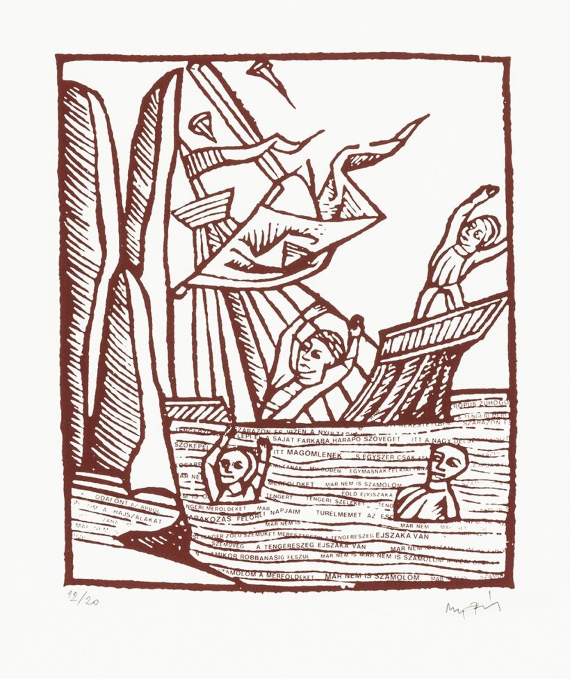 Nagy Pál: Süllyedő hajó sorozat, 1992 - Image 2