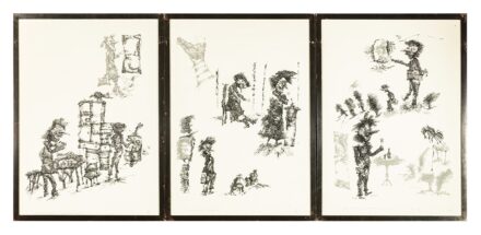 Banga Ferenc: A lejtőn fölfelé I-III, 1981