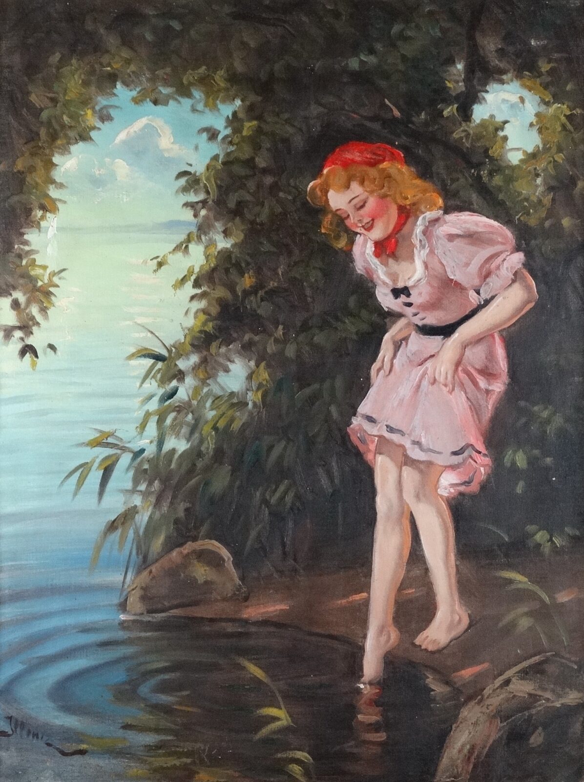 Illencz Lipót (1882-1950) : Jó a víz?