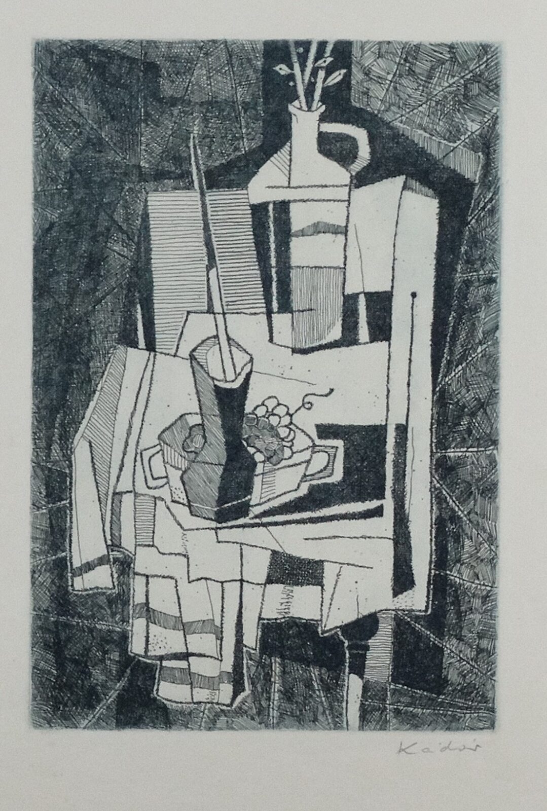 Kádár György (1912-2002) : Absztrakt csendélet