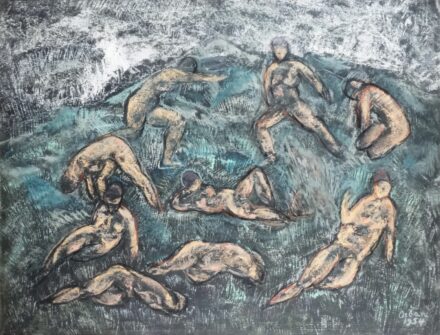 Orbán Dezső (1884-1987) : Körforgás 1954.