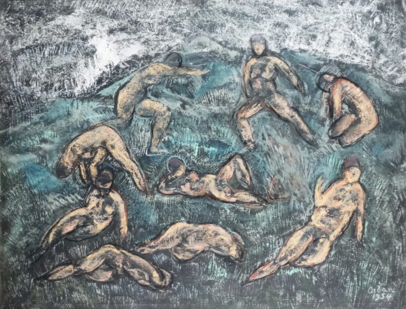 Orbán Dezső (1884-1987) : Körforgás 1954.