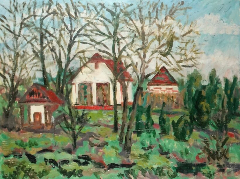 Weisz Zsuzsa (1925-2017) : Házak 1998