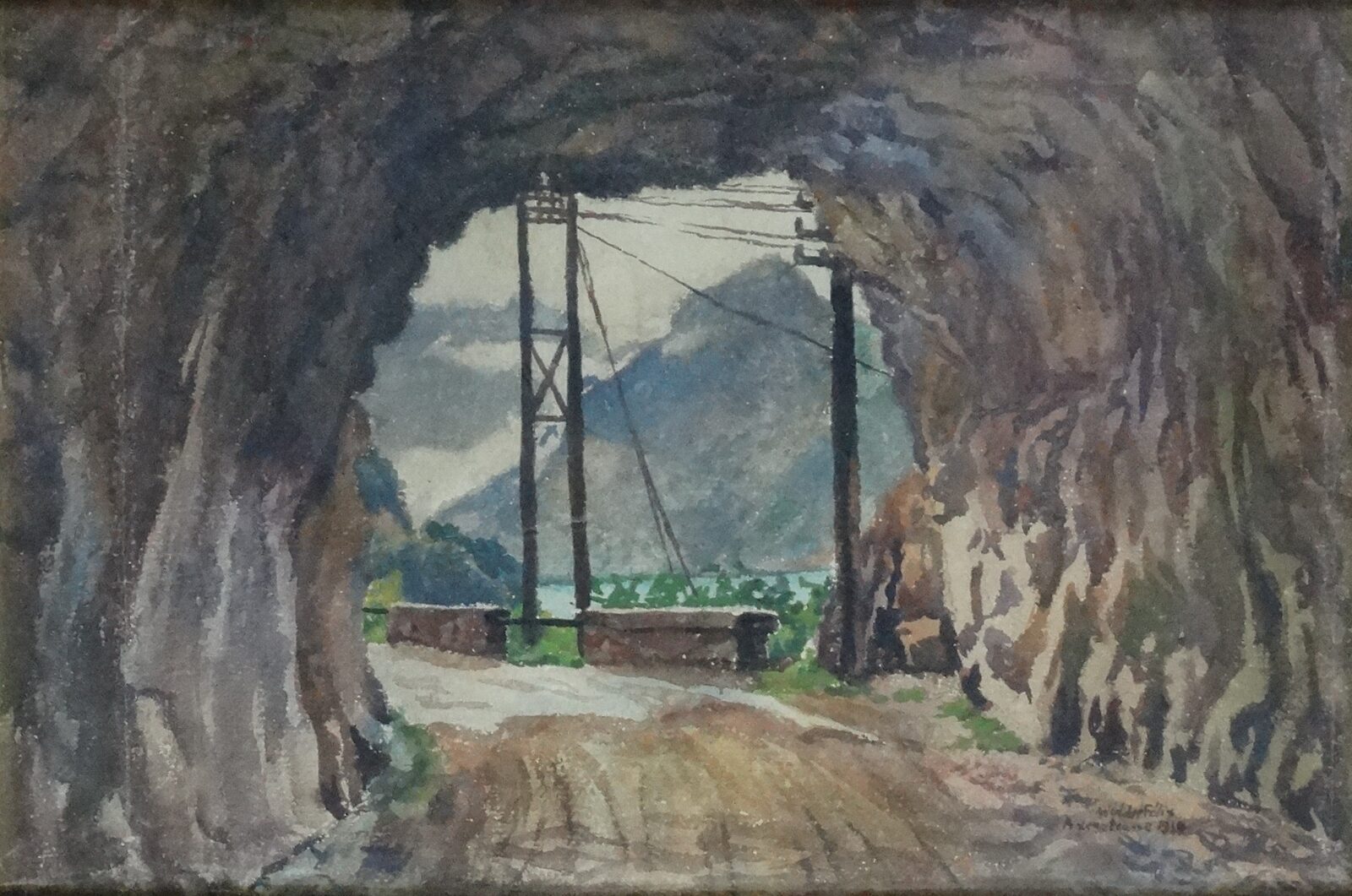 Widder Félix (1874-1939) : Axenstrasse 1914