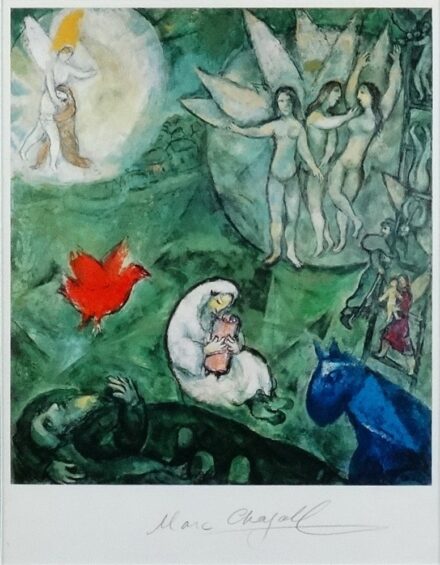 Marc Chagall (1887-1985): Jákob álma
