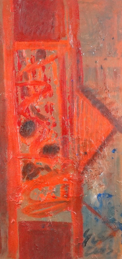 Sebestyén János (1957): Vörös kompozíció 2003