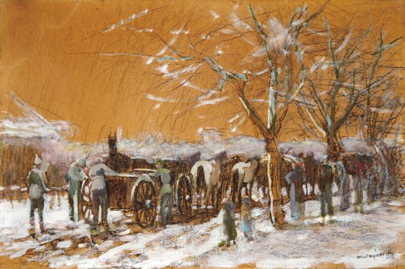 Mednyánszky László (1852-1919): Trén