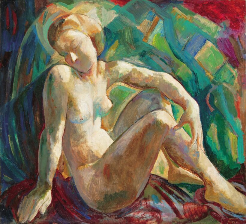Fonó Lajos (1889-1951): Merengő akt