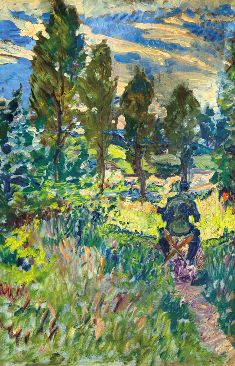 Scheiber Hugó (1873-1950): Festő a szabadban
