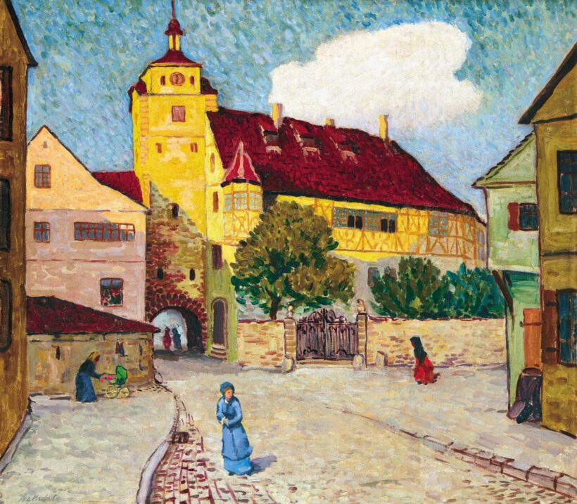 Balla Béla (1882-1965): Rothenburg, 1911 körül