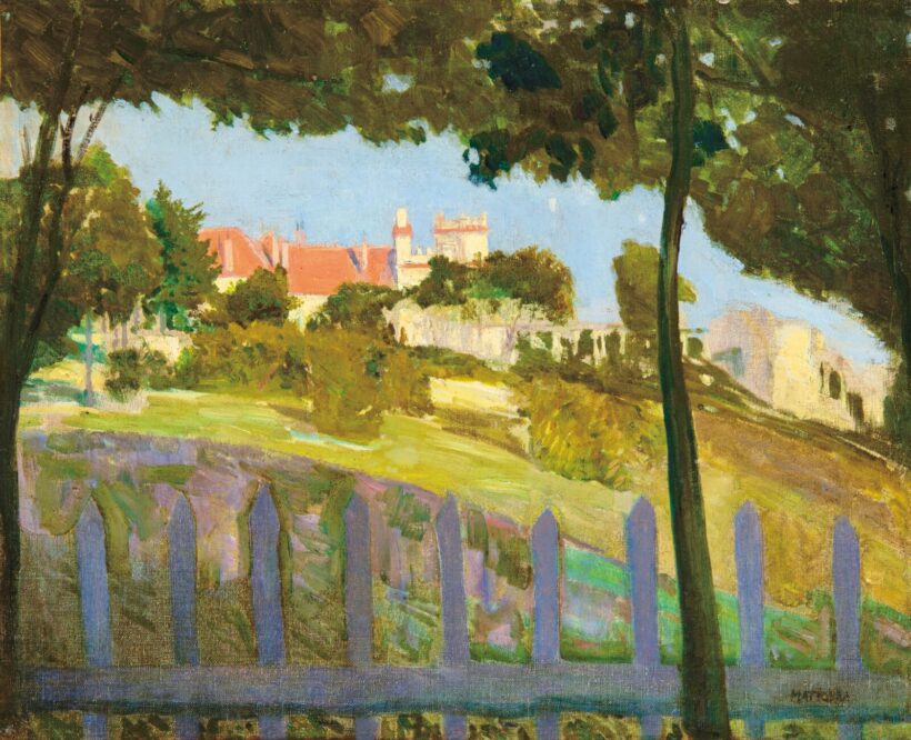 Maticska Jenő (1885-1906): Római látkép, 1904