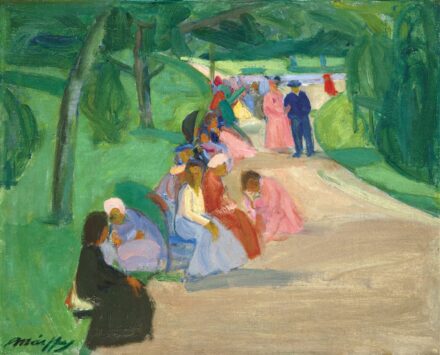Márffy Ödön (1878-1959): Parc Montsouris, 1905 körül