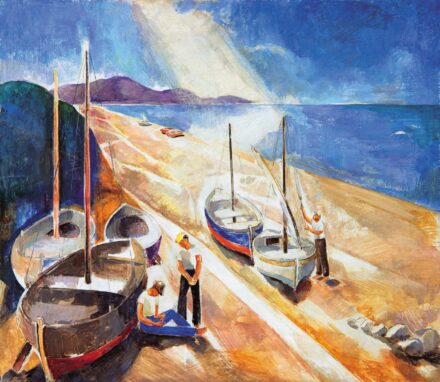 Patkó Károly (1895-1941): Szicíliai halászok, 1931