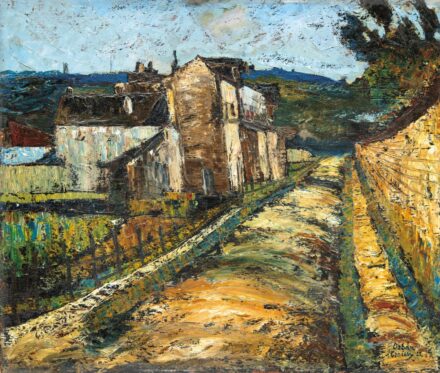 Orbán Dezső (1884-1987): Croissy, 1923