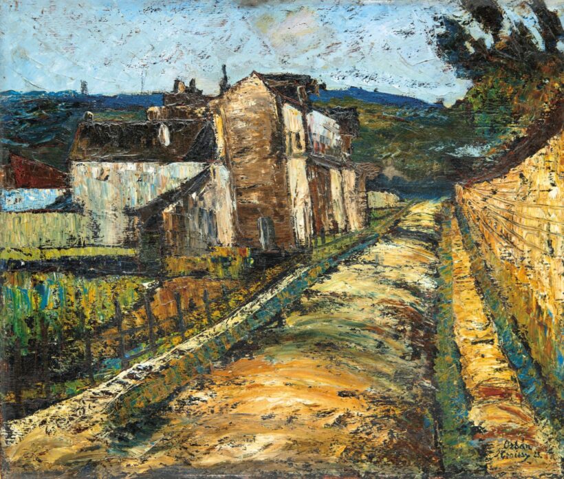 Orbán Dezső (1884-1987): Croissy, 1923
