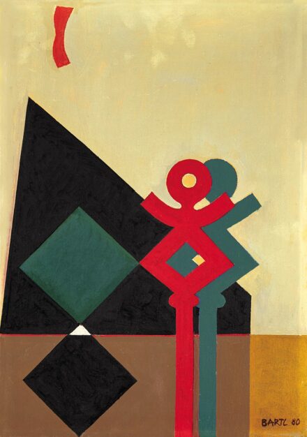 Bartl József (1932-2013): Kompozíció, 1977-80