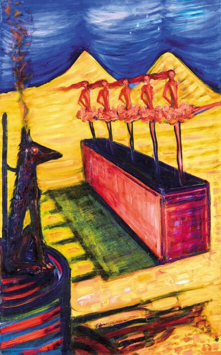 El Kazovszkij (1950-2008): Sivatagi balett VII., 1987