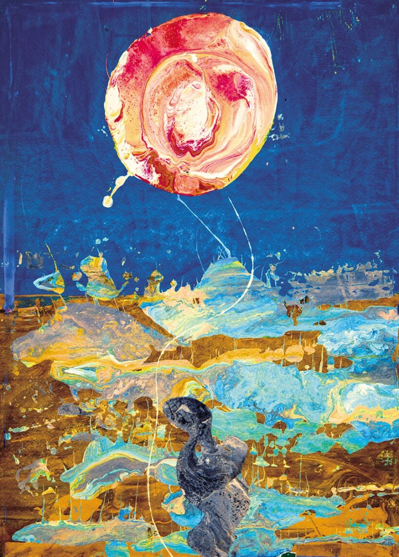 Altorjai Sándor (1933-1979): Vörös égitest II. (Luftballon-történetek II.), 1970-1971