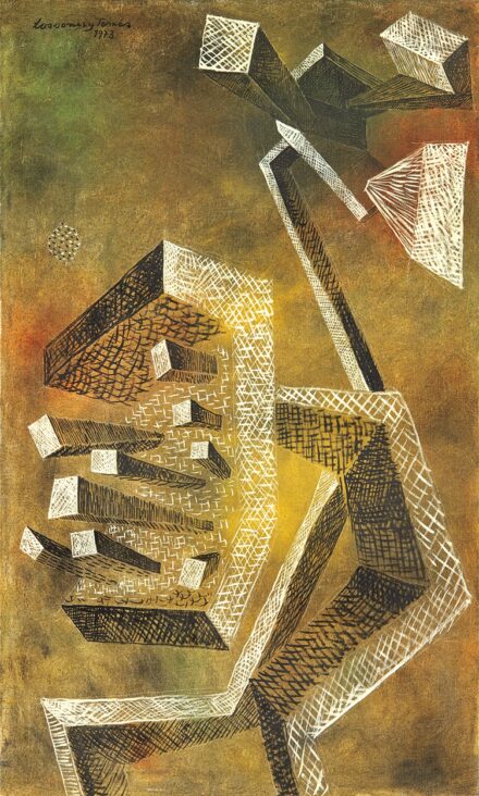 Lossonczy Tamás (1904-2009): Leleplezett szörny, 1973