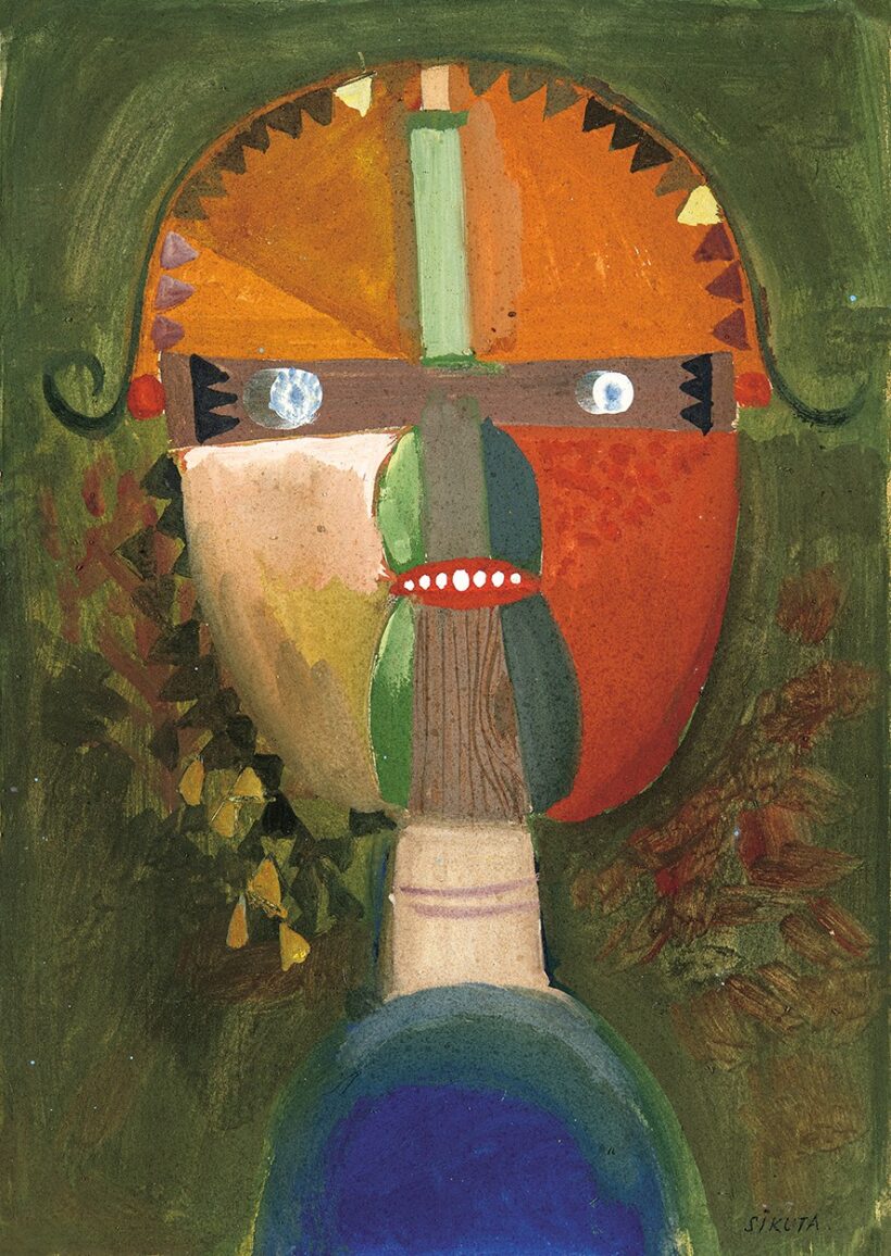 Sikuta Gusztáv (1919-1985): Maori Krisztus