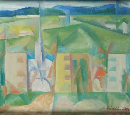 Alexandru Sainelic: Város, 1988