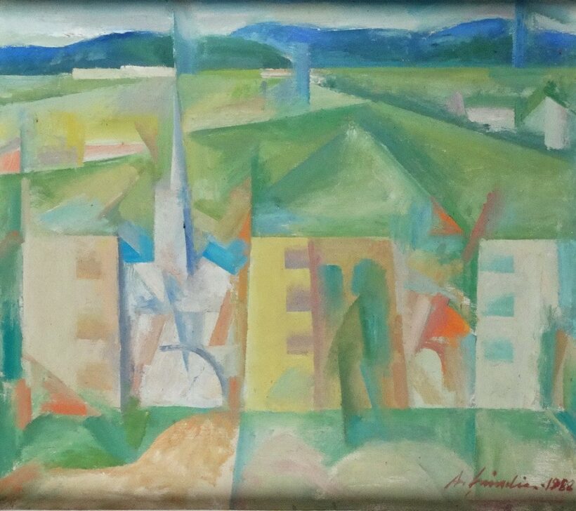 Alexandru Sainelic: Város, 1988