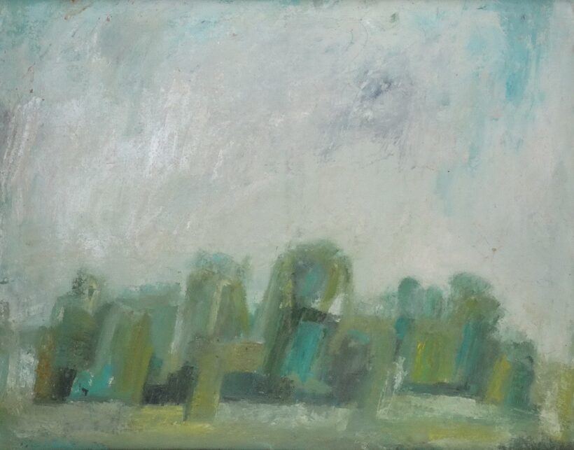 Dudás Gyula (1929-2015): Fűzfák, 1980
