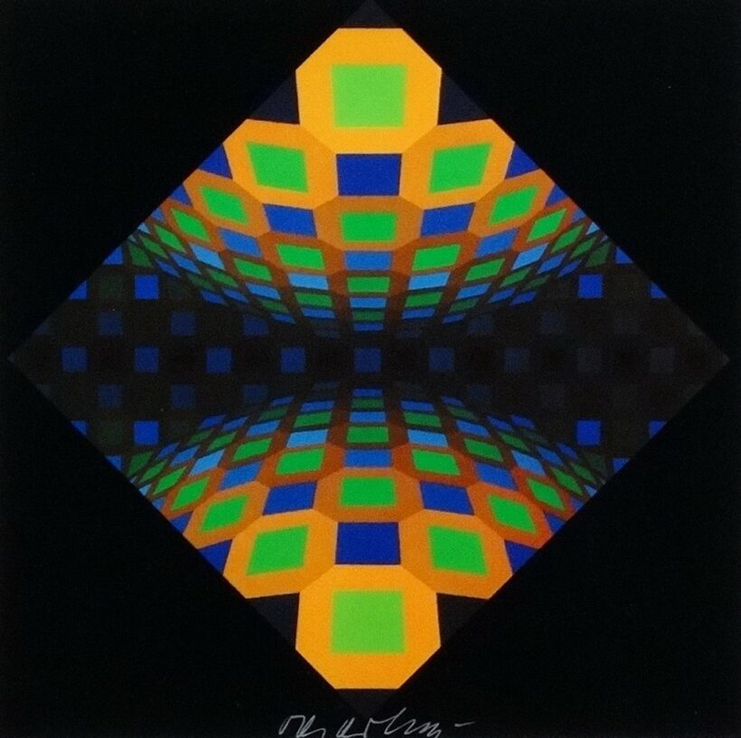 Victor Vasarely (1908-1997): Kompozíció