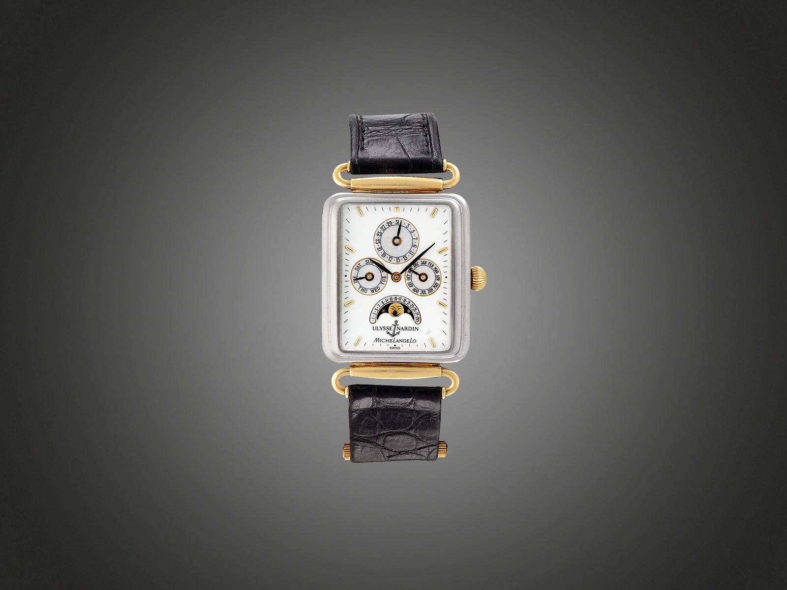 Ulysse Nardin Michelangelo Triple Caledar férfi karóra