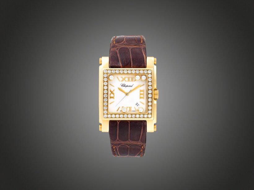 Chopard Happy Sport Square Diamond XL unisex óra