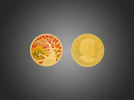 Canadai arany emlékérem