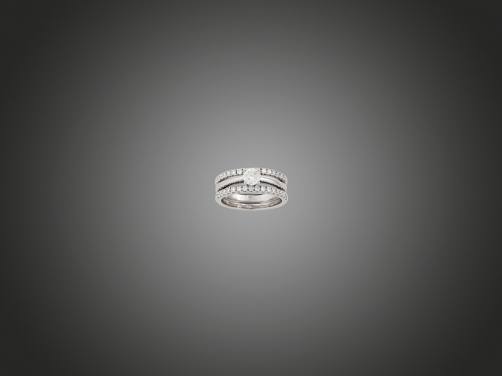 Briliáns gyűrű 3 db