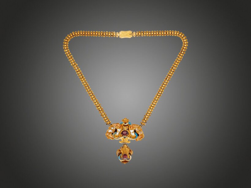 Biedermeier nyakék
