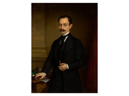 Barabás Miklós: Gróf Festetich Andor portréja, 1872